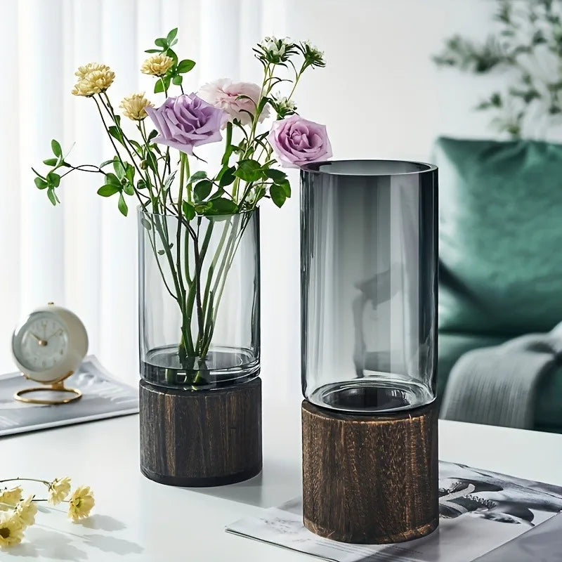 Lichte luxe eenvoudige retro vaas
